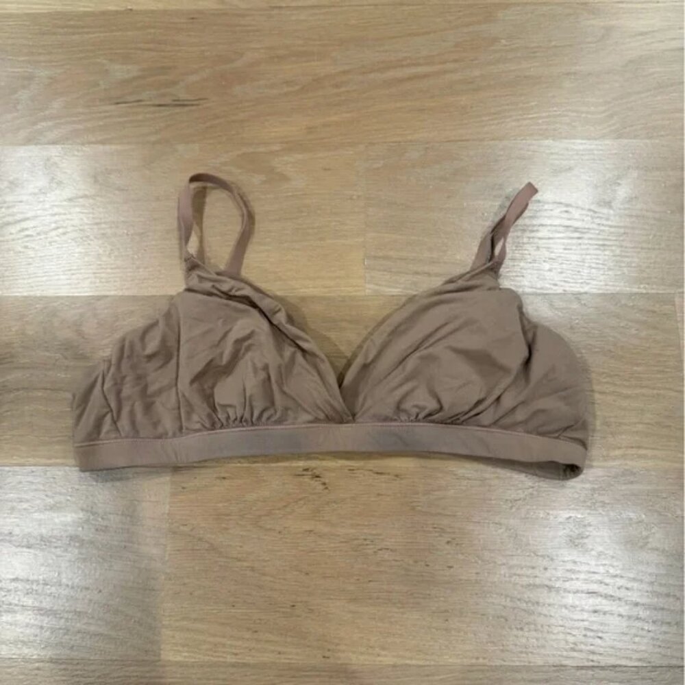 Skims Fits Everybody Triangle Bralette Large Adjustable Straps
